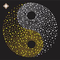 Миледи СЛ-3338 Единство Инь-Ян, схема под бисер