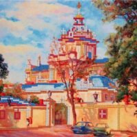 I.B. Studio Б-4044 Собор Святого Юра, рисунок на ткани под бисер
