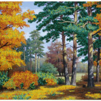 ДАНА-338 Утро в лесу, схема под бисер