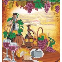 Фея Вышивки АВ-369 Виноградный рай, схема под бисер