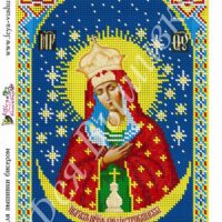 Фея Вышивки АП-8 Остробрамская, схема под бисер