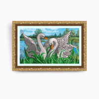 ArtSolo VKA 3028 Лебединая верность, схема под бисер