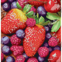 ДАНА-2120 Ягодный микс, схема под бисер