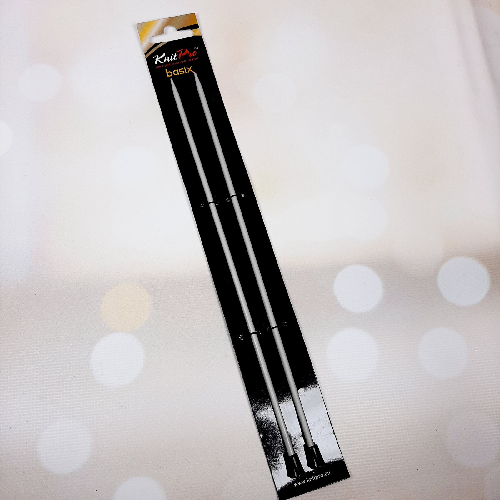45210 КнитПро Спицы прямые алюминий d3,75мм 25см