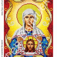 Фея Вышивки АТ-25 Св. Вероника, схема под бисер