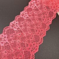Мереживо стрейч 17,5см корал 12297BR