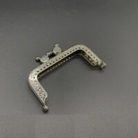 Фермуар для сумок 8см серебро FM-013