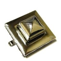 2123! Замок-поворотка 31*31мм золото