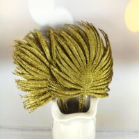 Лист пальмы золото 320мм VIP L-626