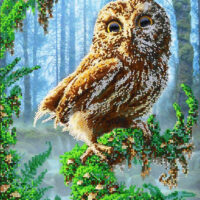 Миледи СЛ-3200 Хранительница леса, схема под бисер