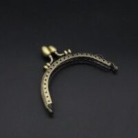 Фермуар для сумок дуга 8см антик FM-036