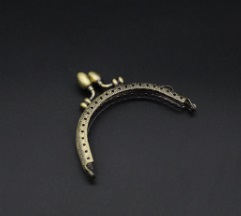 Фермуар для сумок дуга 8см антик FM-036