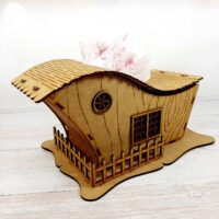 ПА-ДД-017  Салфетница Домик-Гриб