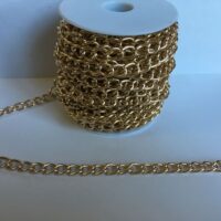 Цепь №S 059G 7*11мм золото 1м (12,5)