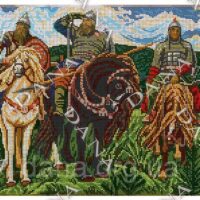 ДАНА-559 Три богатыря (Васнецов), схема под бисер