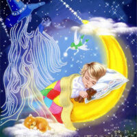 Миледи СЛ-3216 Волшебных снов, схема под бисер