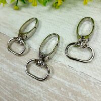 LD-091 Карабин для ключей 40мм серебро