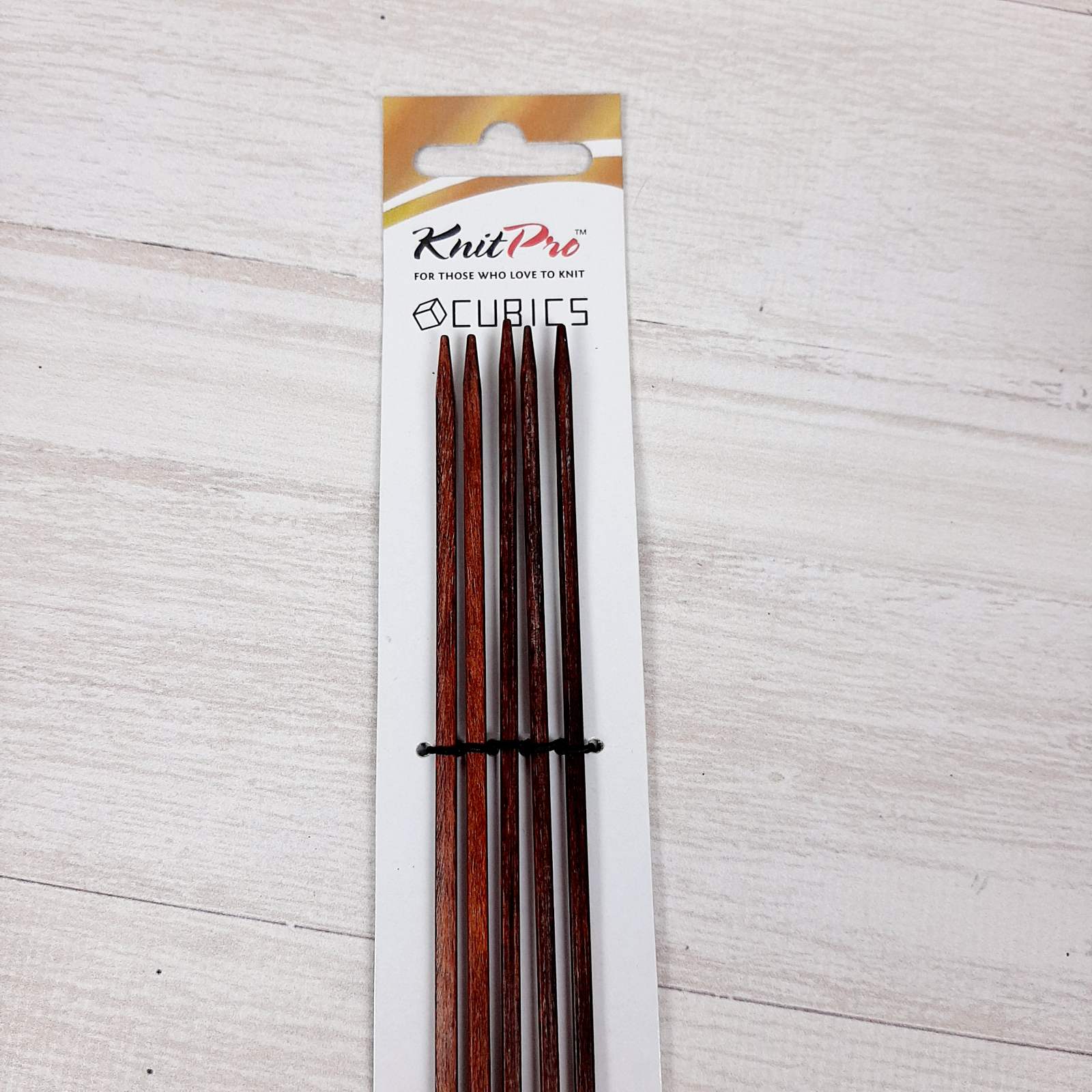 25111 KnitPro Cubics Спиці шкарпеткові d3,5мм 15см