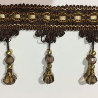 Бахрома №14 7см 32 коричневая