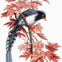 Luca-S В293 Птичка, набор для вышивания нитками