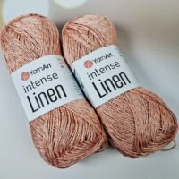 Ярнарт Інтенс Лінен (YarnArt Intense Linen) 50г/175м 4105 персик