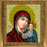 Краса и Творчисть 11113 Казанкая икона, набор для вышивания бисером