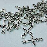 Підвіска хрест 12*20мм 1шт 25042