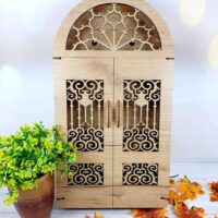 ПА-КЛ-002-2 Ключница Трюмо натур дерево 55*25*5,5см