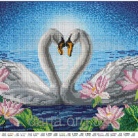 ДАНА-362 Любовь в верности, схема под бисер