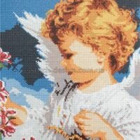 I.B. Studio 132096 Ангел, канва с рисунком