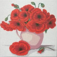I.B. Studio 132025 Маки, канва с рисунком