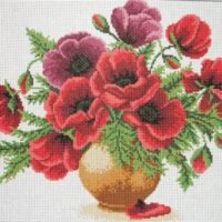 I.B. Studio 132027 Маки, канва с рисунком