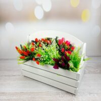 ПА-Ц-009 Кошик білий 31*25*17см 6мм