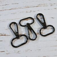 Карабін 47*31мм чорний 25мм 1шт КК0025с56