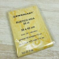 Канва ZWEIGART Aida №20 Rustico 35x42см беж