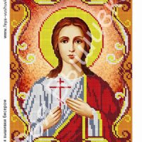Фея Вышивки АТ-24 Св. Вера, схема под бисер