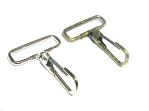 5934 Карабин проволока 816-701 2,5*32*47мм антик