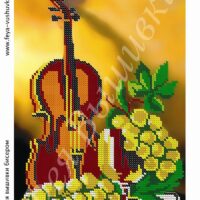 Фея Вышивки АВ-278 Скрипка, схема под бисер