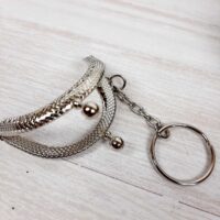 Фермуар для сумок 4см серебро