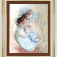 Чарiвна Мить М-57 Мамина нежность, набор для вышивания нитками