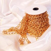 Цепочка на катушке 1,8*1см золото