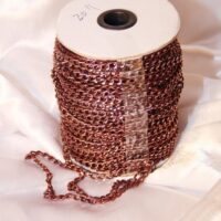 Цепочка на катушке 0,4*0,8см черная