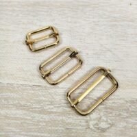 Перетяжка,рамка зі штангою 25*20*3,9мм золото