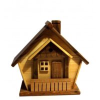 ПА-ДД-019 Скарбничка будиночок КХ 01-01 19*10*17см