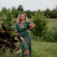 Сукня жіноча 4505 42р зелена