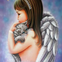 Миледи СЛ-3295 Мой друг-ангел, схема под бисер