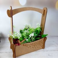 ПА-Ц-005 Ящик-кашпо с птичками 24*11,5*30см 3мм