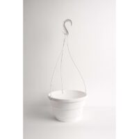 Горщик підвісний 3,7л 23*14,3см білий Україна