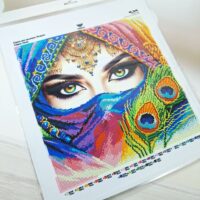 Virena КВ-3010 Східна жінка, схема для вишивки бісером