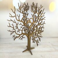 ПА-БП-001 Подставка под бижутерию Дерево с птицами 25*25*33см